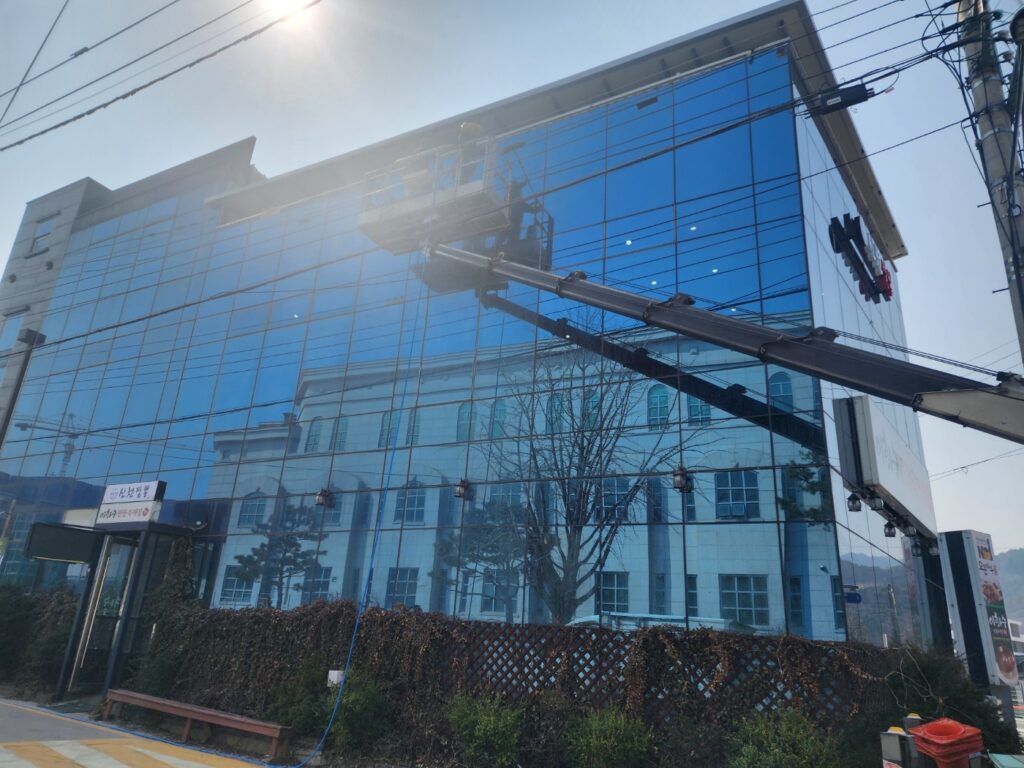 이천시 건물 외벽청소는 클린뷰 코리아가 최고 입니다.