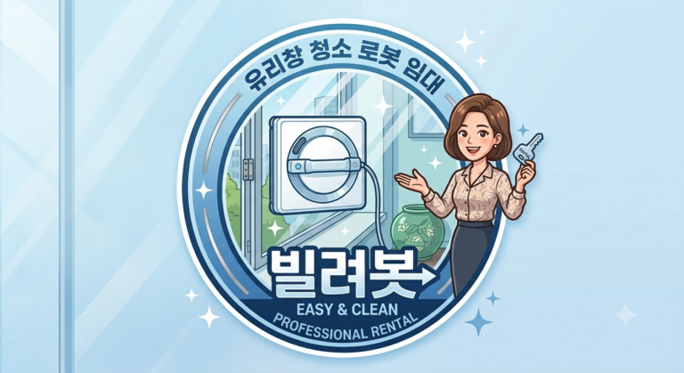 창문 로봇 청소기 렌탈(임대)